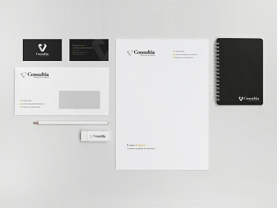 Branding VConsultia branding design logo typography