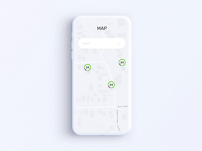 Privat24 Banking App - Map Animation after effects animation app bank banking branch design finance fintech gif interaction map mobile motion mp4 smooth transition ui ux video