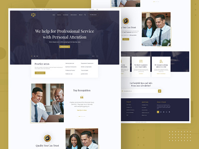 Lawyer - Professional Landing Page Template creative design homepage justice landing landing page landingpage lawyer lawyers legal legal adviser professional template ui ui design ui kits uiux ux