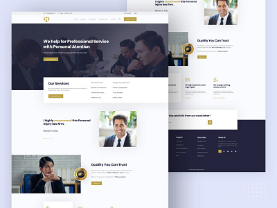 Lawyer - Creative Landing Page Template application creative design designer homepage justice landing landing page lawyer lawyers layout legal professional template ui design ui designer ui kit uiux web website