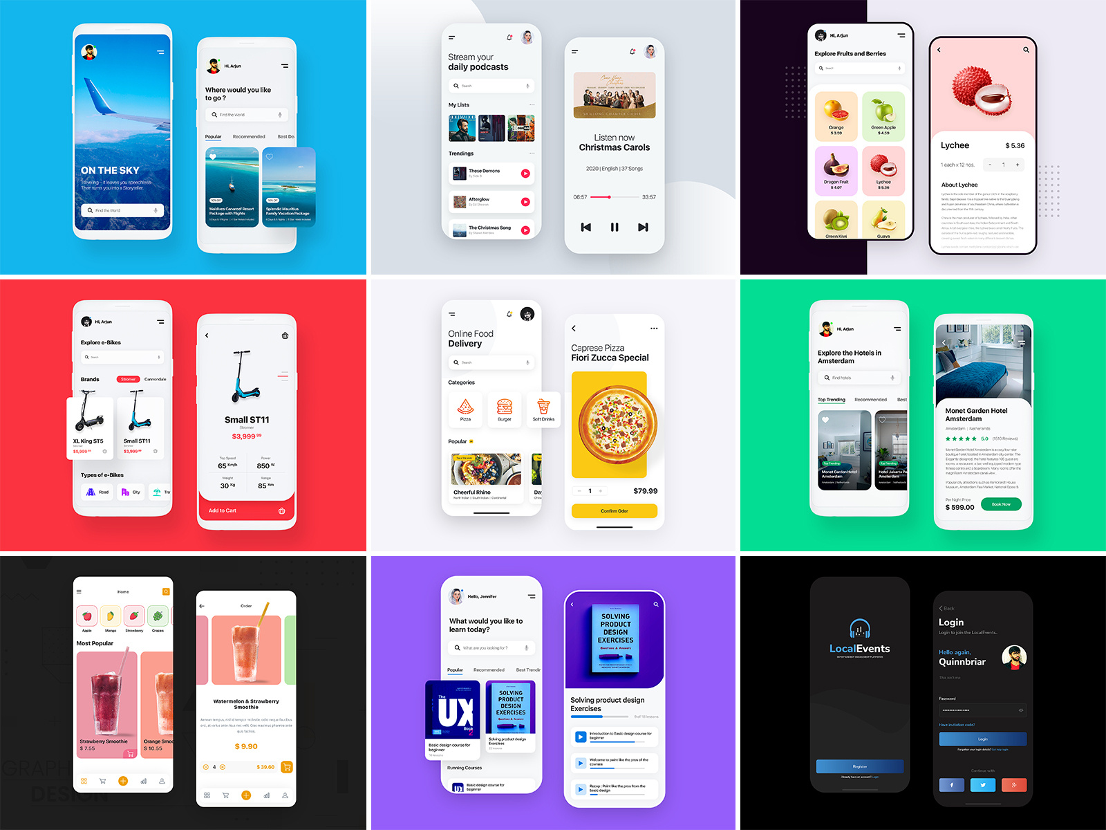 Best Mobile App Designs Of 2020 By Arjun 🏅 On Dribbble