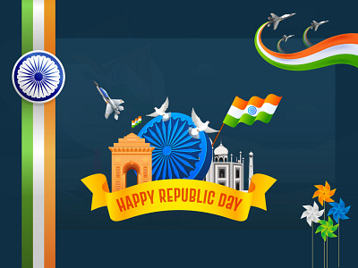 Happy Republic Day - 26th January - India 2021 2021 happy happy republic india republic republican