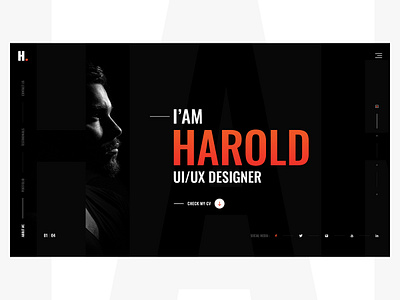 Epic Personal Portfolio challenge creative decent design designer epic homepage landing layout mockup personal portfolio template ui design ui kits ux design