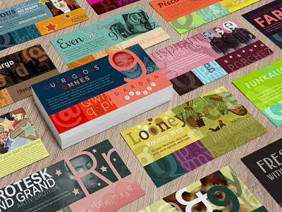 Webink Font Showcase fonts graphic design illustration typography