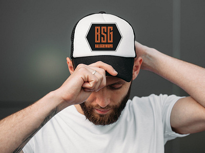 Ball Screw Guys Logo Design appareldesign branding hat logo logodesign