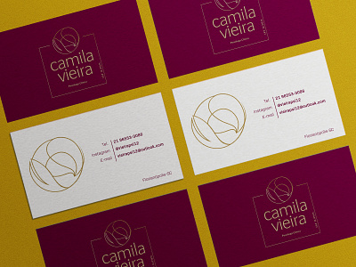 Logo e identidade visual psicóloga branding cartão de visita design graphic design logo logos mockup