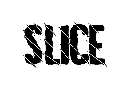 Slice graphic graphic design graphics hand lettered handlettering illustration inktober inktober2018 lettering procreate