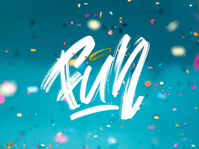 Fun 🎊 fun typography procreate old school octopus liam bland lettering illustration hand lettering graphic design design decorative cursive calligraphy art