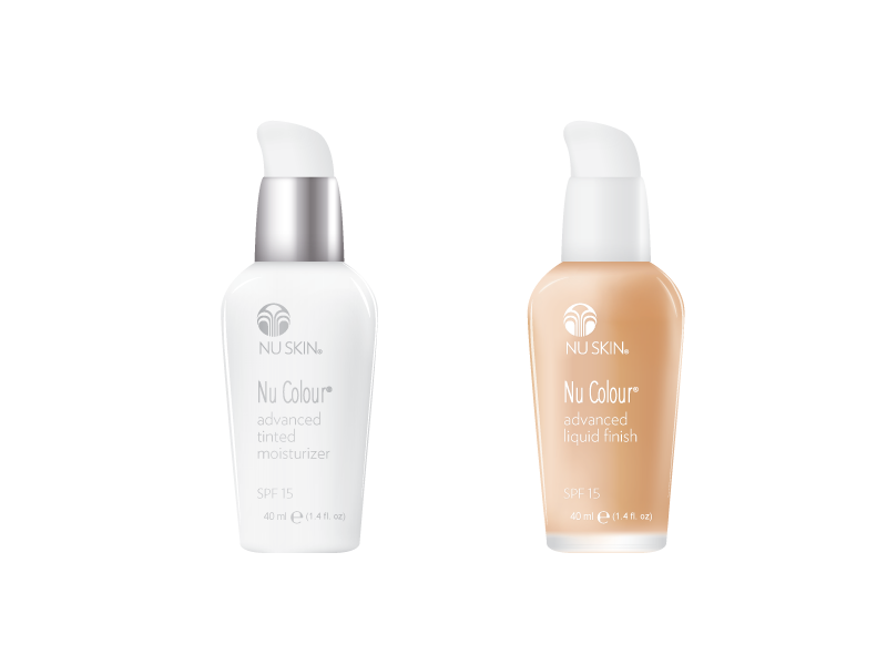 Photorealistic Product Illustration nuskin product make up beauty packaging vector illustration