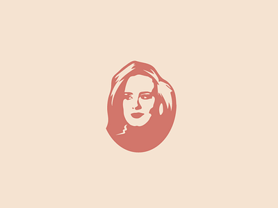 Adele Portrait Stencil art character design icon illustration logo portrait vector