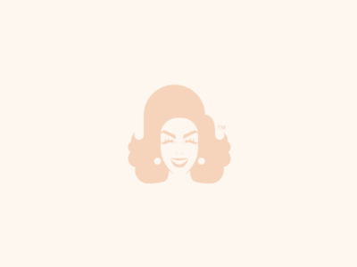 Diva beauty beauty logo character girl illustration latina mexican pin up vector woman