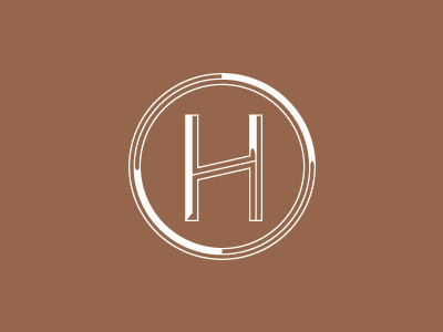 Letter H (wip) custom design h lettering logo mark type
