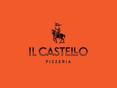 Il Castello independent italian knight logo pizza pizzeria restaurant vancouver
