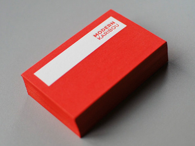 MK letterpress cards