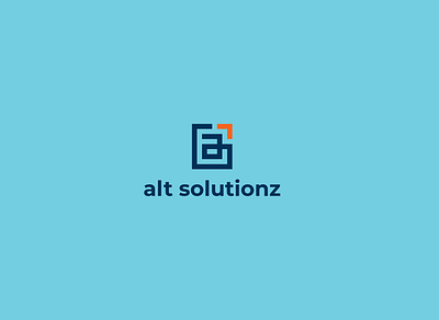 Alt Solutions agency branding blues brand brand identity branding icon logo logos logosai vector