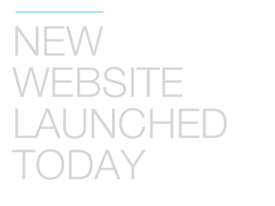 New Website Online blue grey helveticaneue light minimal new online website white