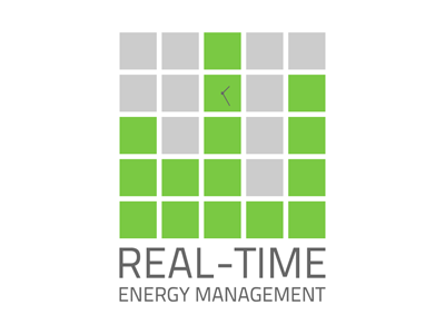 Real-Time Energy Management energy green logo real time