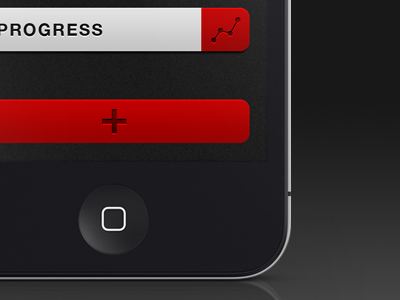 fitLOG WIP #2 app exercises fit gym ios iphone log red routines tracker workout