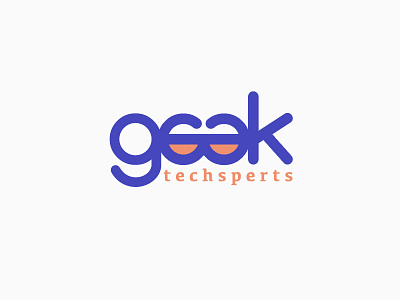 Geektechsperts Logo brand identity branding geek geek logo logo logo design