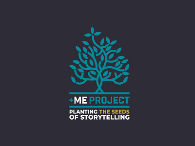 +ME Project: Planting The Seeds of Storytelling branding design illustration logo typography