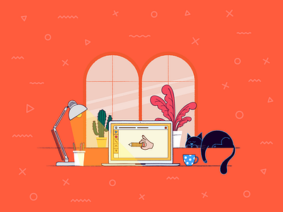 Let's create something! by Leszek Jańczyk on Dribbble