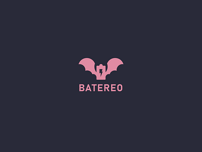 Bat bat battery logo