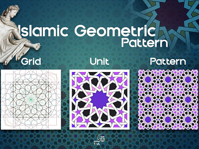 islamic pattern #2 design illustration islamic art islamic calligraphy pattern pattern design