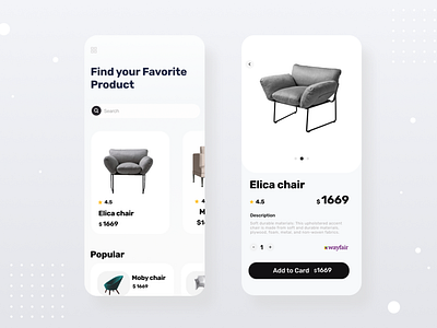 Furniture Store Mobile App