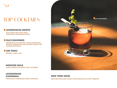 Cocktail Menu