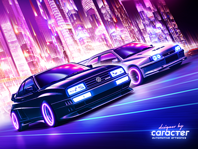 Retrowave Corrado x Kadett