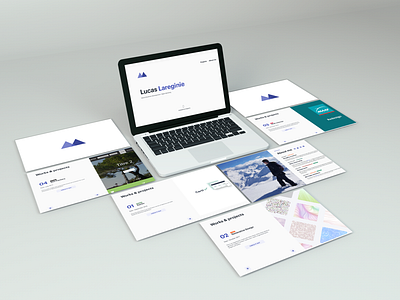 Lucas Lareginie's portfolio 2019 logo portfolio projects vuejs web development
