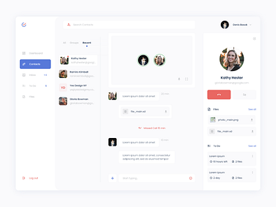 chat - web app design for yesdesignNY