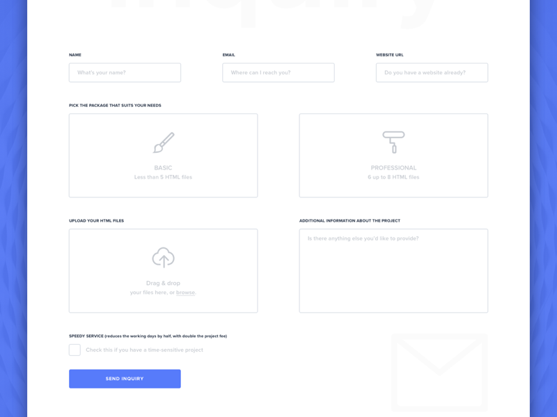 ICYD Inquiry Form