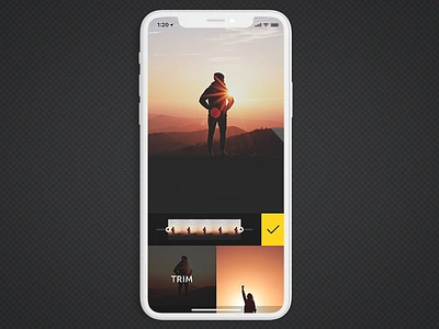 Fused Trim Video app blending fused icon ios iphone x masking photo trim video