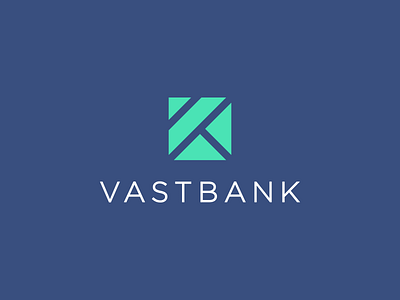 Vast Bank account accounting bank bank app bank card banking banking app brand brand design brand identity branding branding design design logo vast