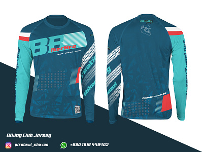 T-shirt | Sports Jersey | Biker Club Jersey Design 2021