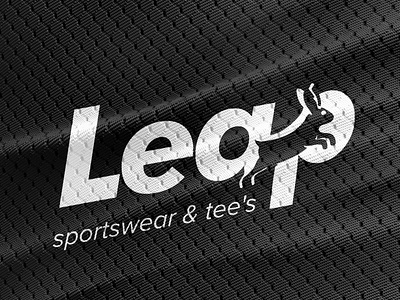 Sports Brand Logo- Leap- Modern Logo adobe illstrator branding design graphic design illustration jersey logo logo designer logodesign sport logo sportswear typography vector