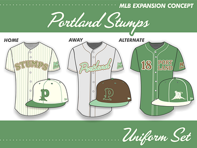 Portland Stumps Uniform Set