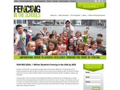 Fencing In The Scools Website e commerce developer marketing rockit website design seo small business