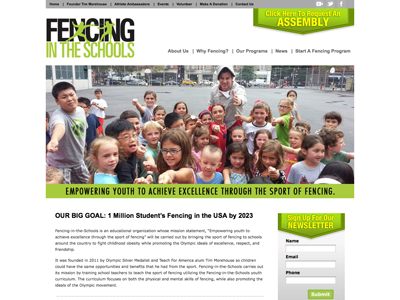 Fencing In The Scools Website