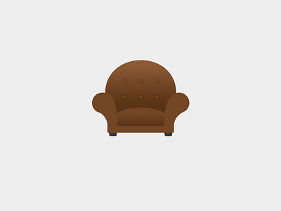 Lounge Chair Friday brown chair chilling flat friday lounge loveseat mode soft