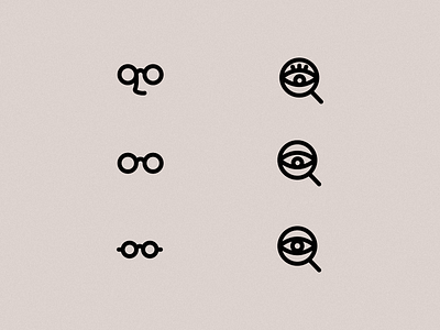 Eyecons design eyecons eyes icon identity read readmore rounded simple support ui