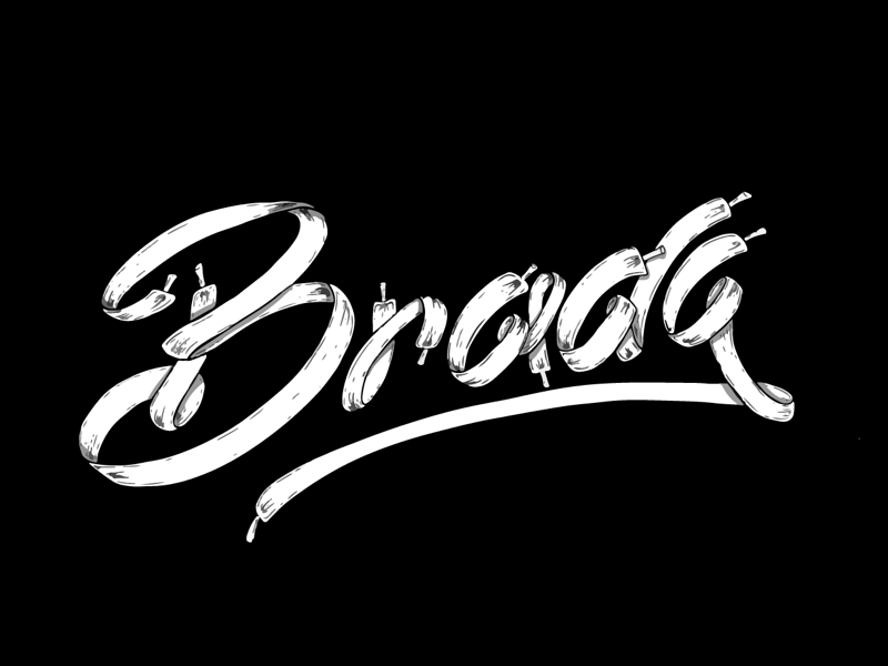 BRADA sneakerhead typo by zsolt hutvagner on Dribbble