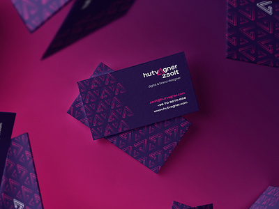 self branding business card