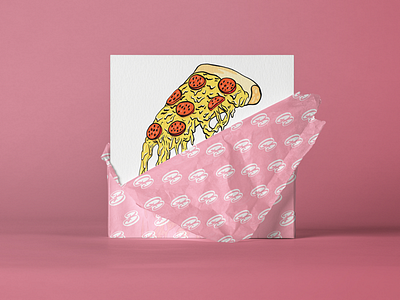 brada pizza illustration box brada clothing brand logo texture pattern pizza shirt design streetwear texture urban