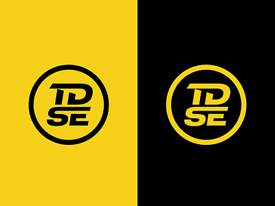 TDSE football club logo brand design brand identity branding branding and identity branding design circle logo dark logo logo design logodesign logotype type typogaphy typography art yellow
