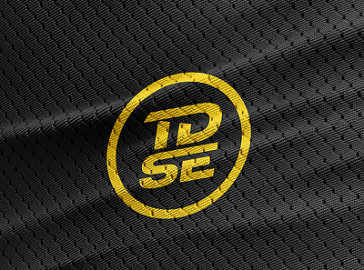 TDSE brand identity brand brand design brand identity branding branding design circle circle logo dark design lettering logo logo design logodesign logotype typedesign yellow