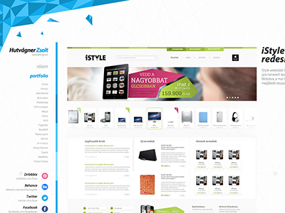 portfolio about design layout micro navigation portfolio references site web