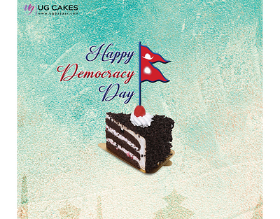 Democracy Day Social Media Post for UG Cakes branding democracyday design graphicdesign illustration illustrator nepal photography socialmedia socialmediamarketing socialmediapost vector