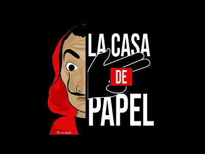 LA CASA DE PAPEL art design graphicdesign graphics illustration illustrator lacasadepapel moneyheist nepal vector